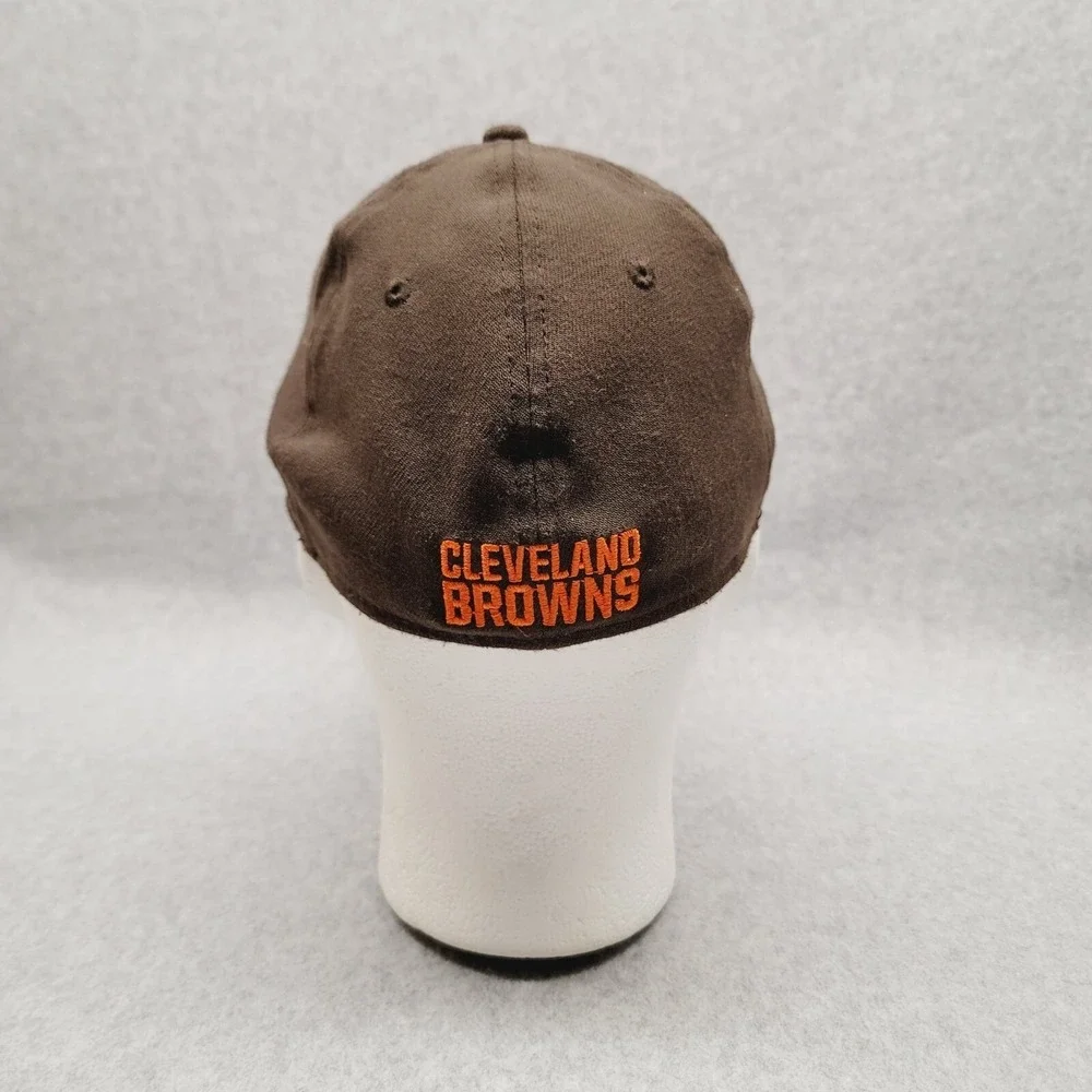 New Era 39Thirty NFL Cleveland‎ Browns Hat Orange Bill Embroidered Size S/M 3930
